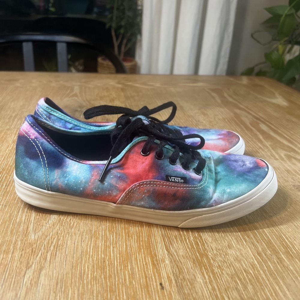 Vans Lo Cosmic Womens Size 8 Galaxy Sneakers Shoes‎ TB4R Blue Purple